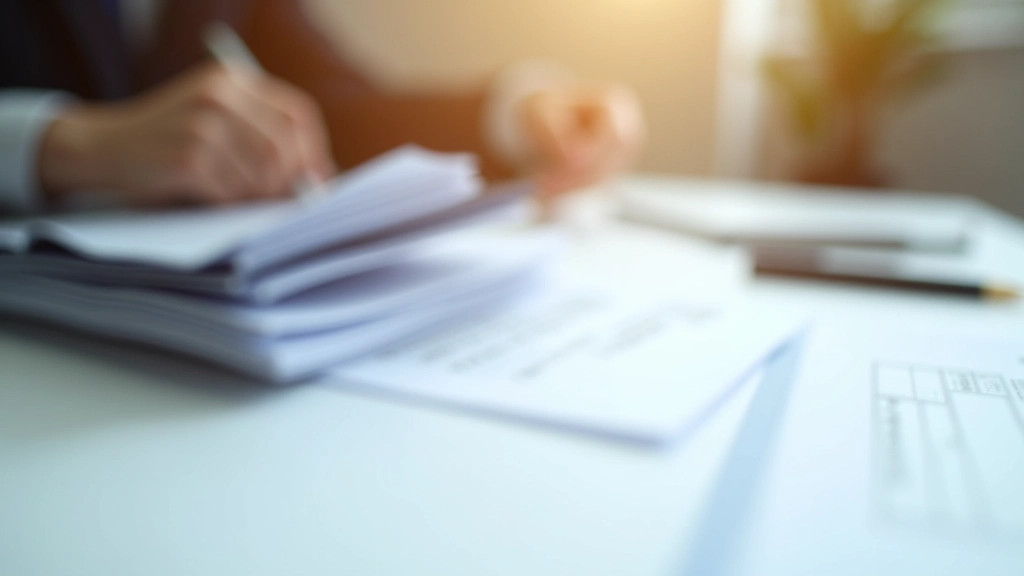 Složka s dokumenty, daňovými formuláři a rodným listem